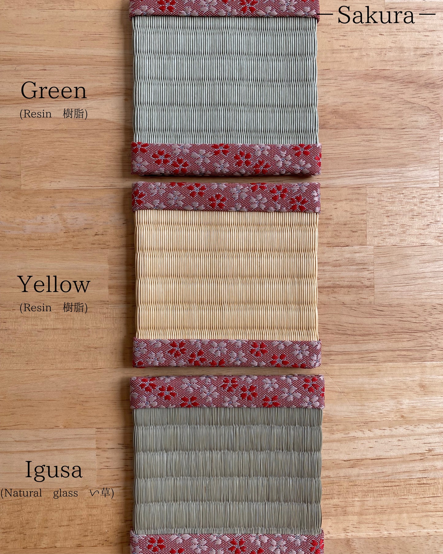Tatami coaster (4 types)